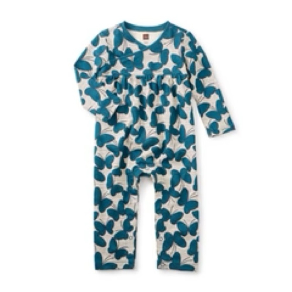 Tea Collection New In Bag - RARE Nansen Collection Wrap Romper - Size 6-12M